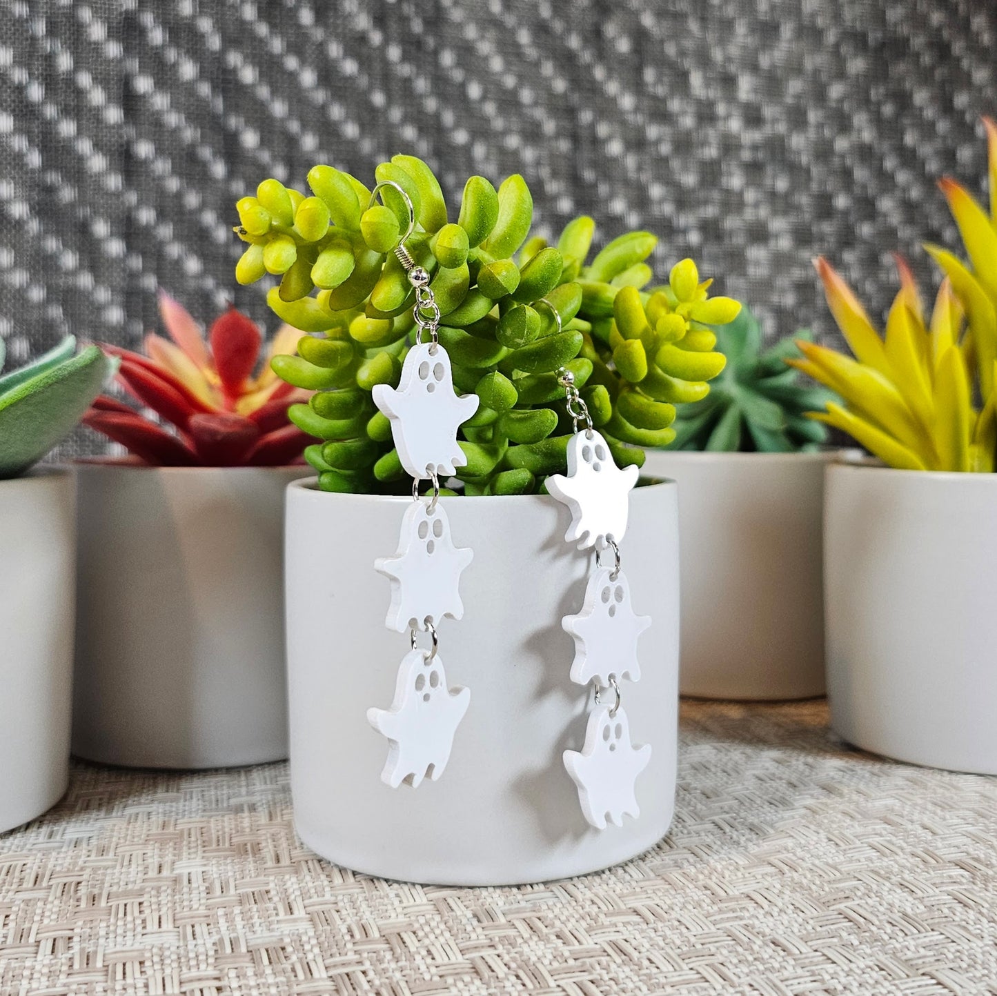 Triple Ghosties Earrings