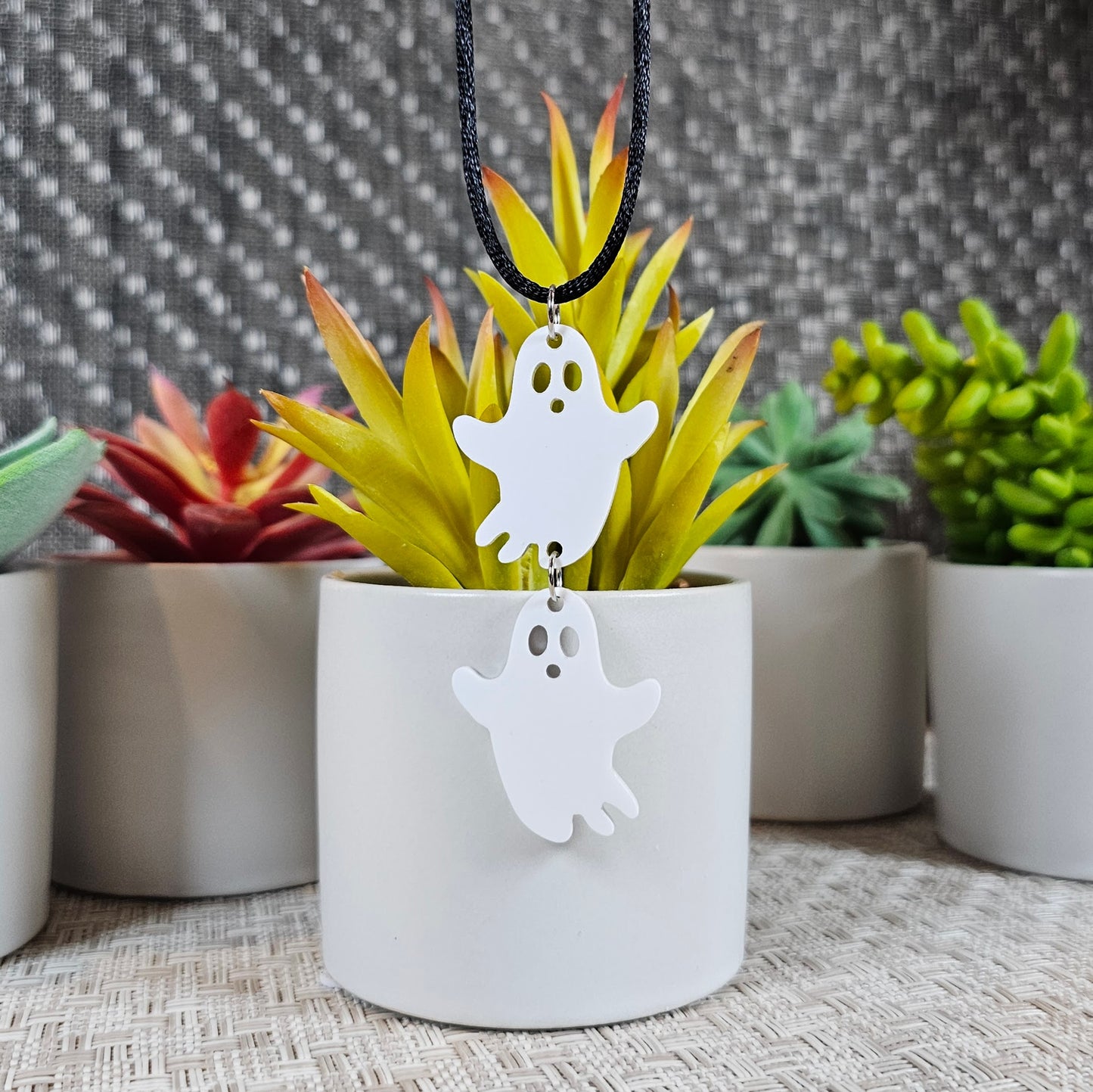 Double Ghosties Necklace