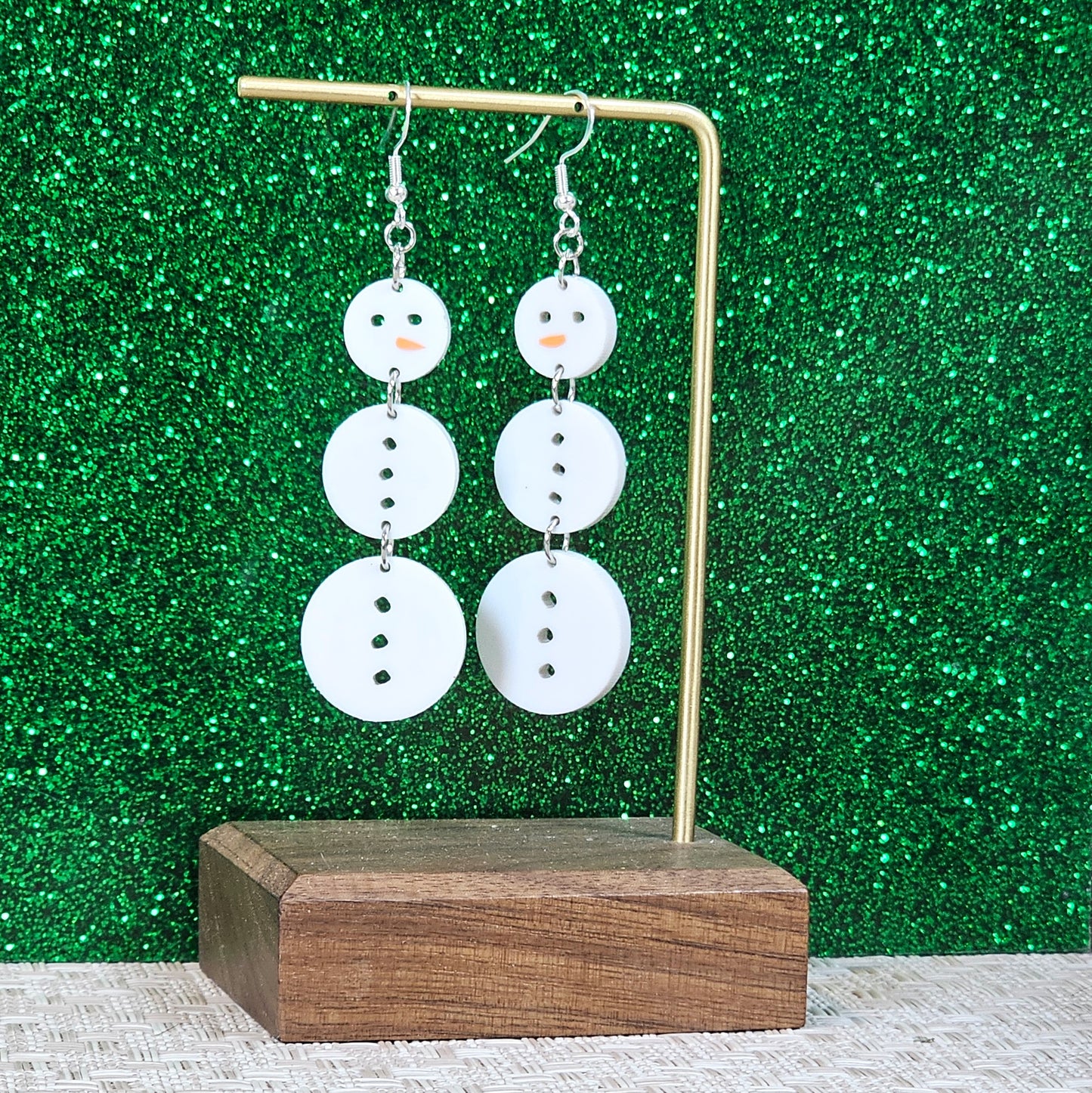 Snowman Earrings - 3 Styles