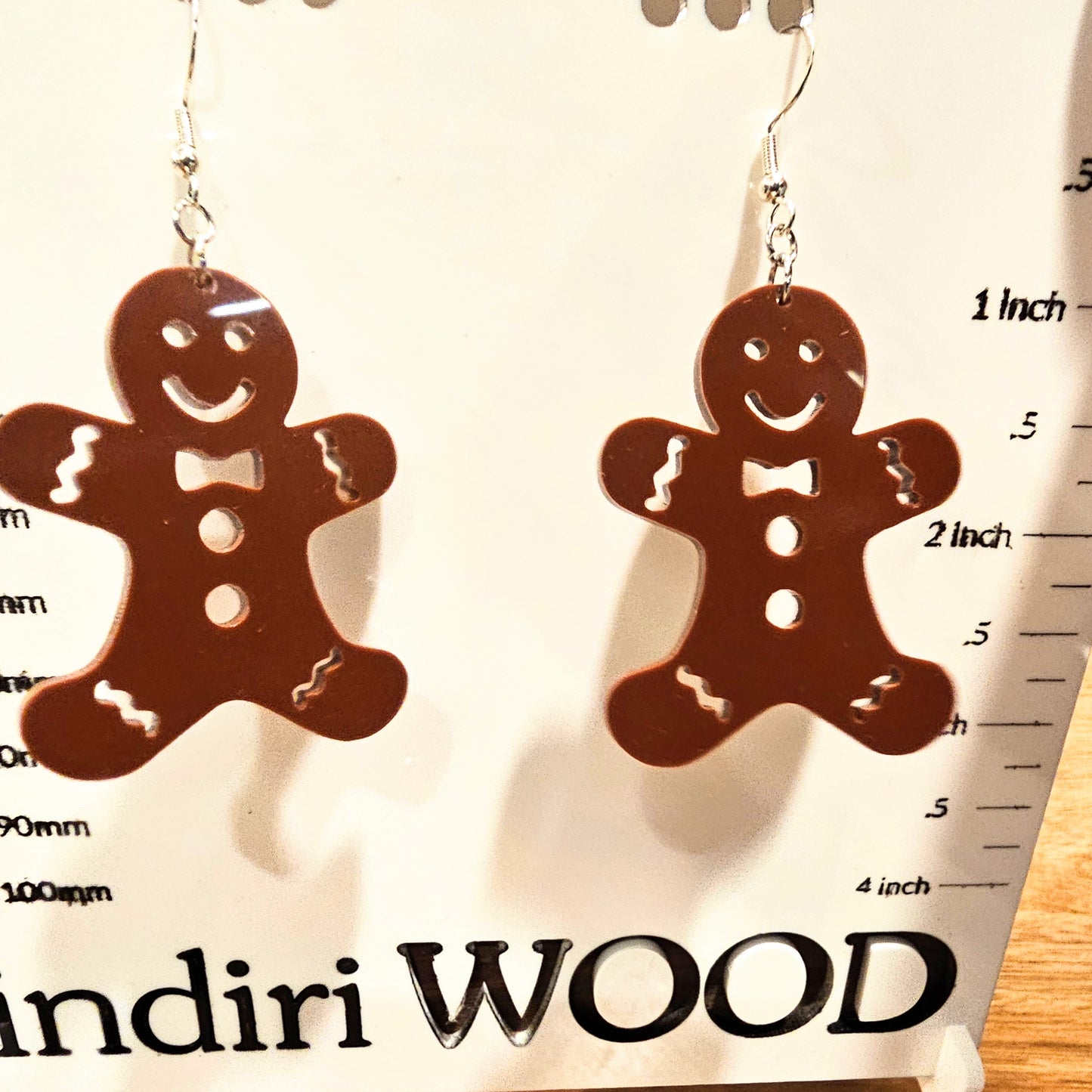 Gingerbread Cookie Earrings