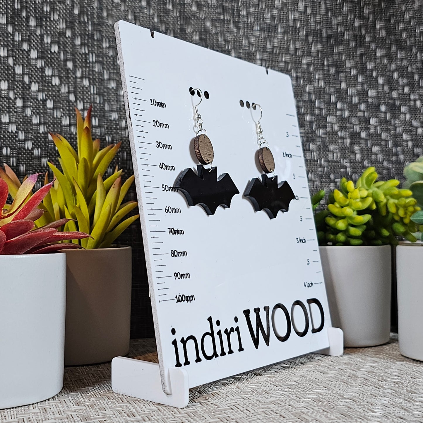 Hallows Bat Earrings