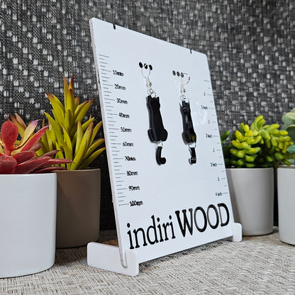 Swishing Kitty Earrings