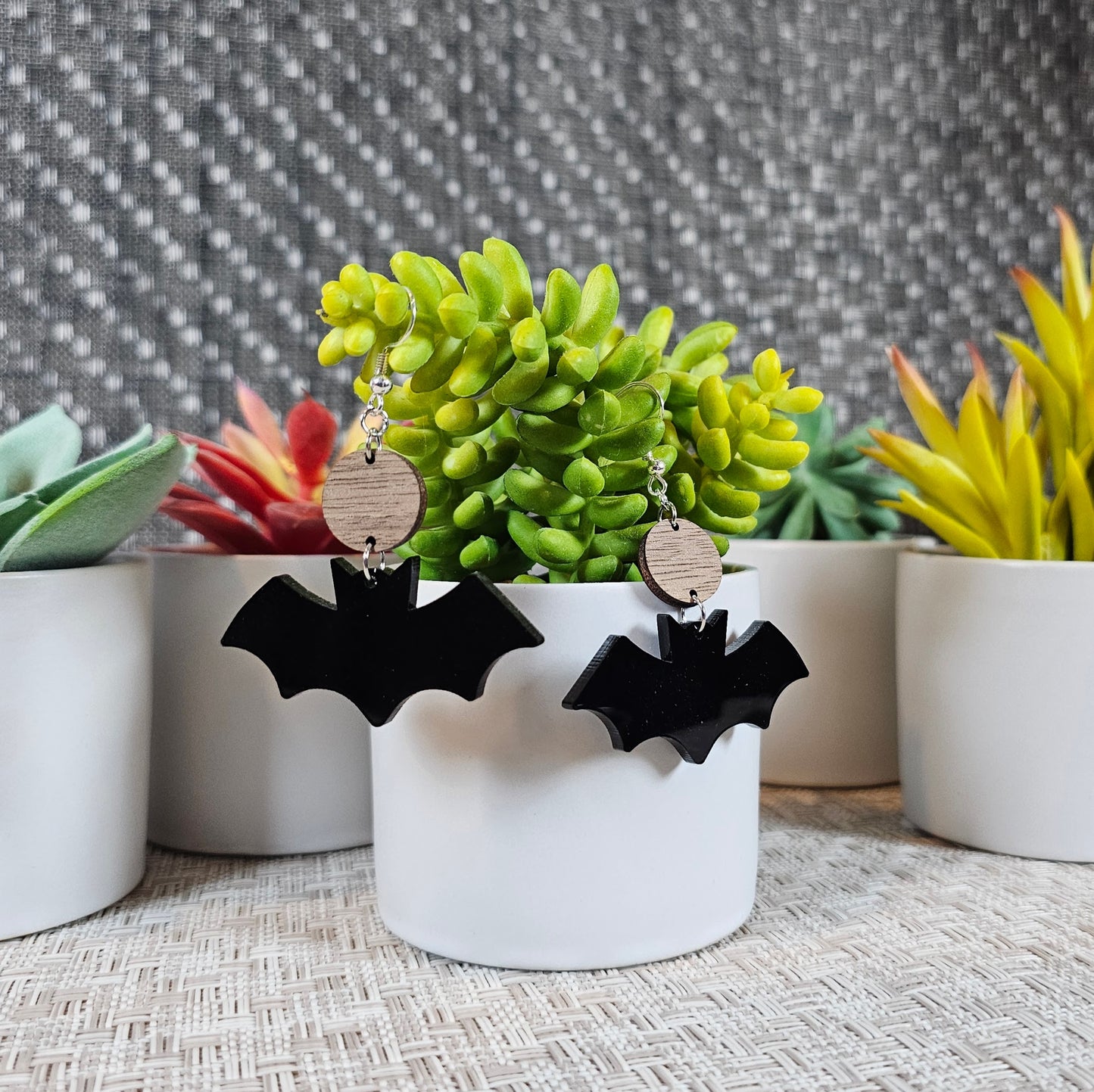 Hallows Bat Earrings