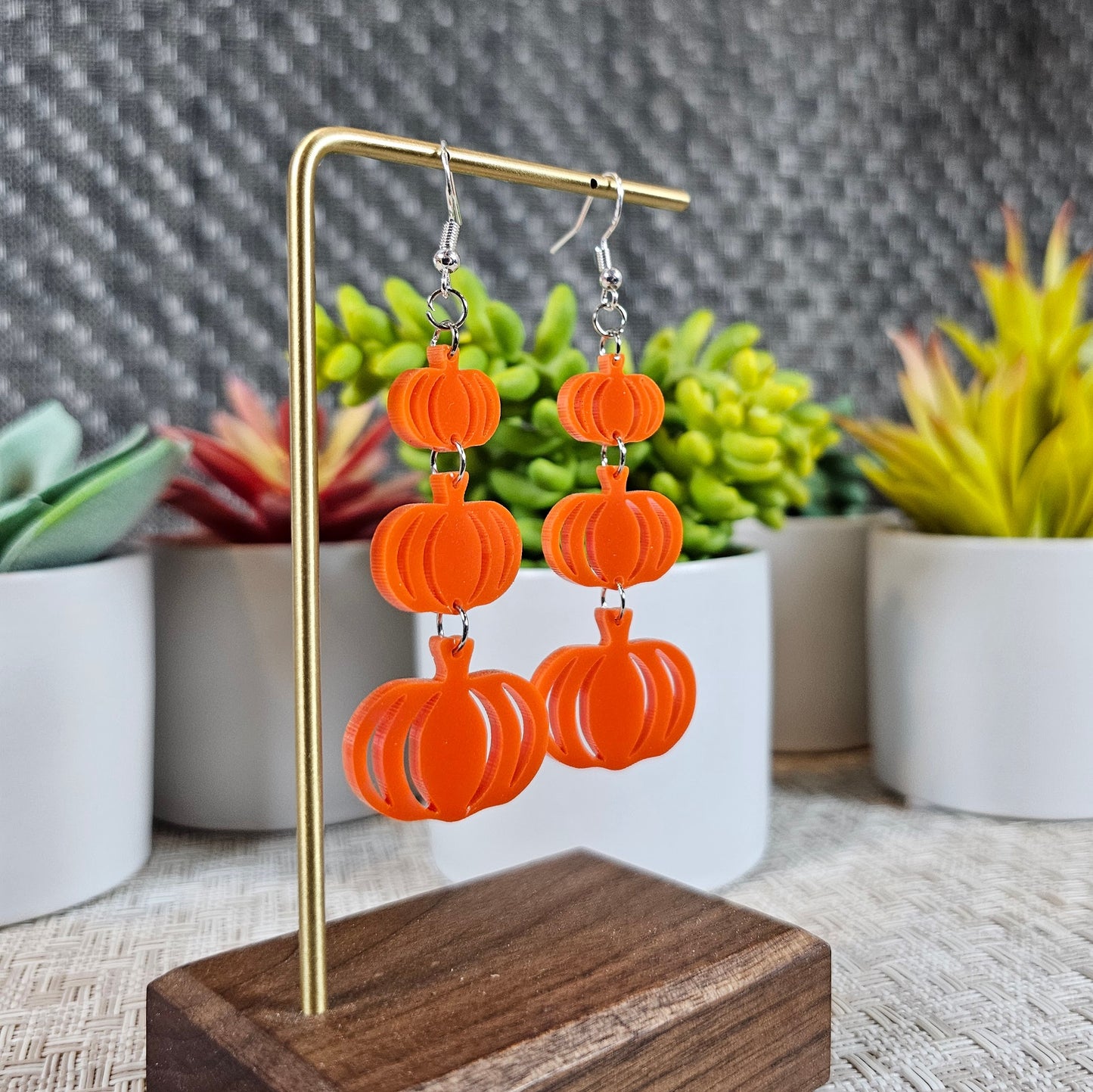 Pumpkin Trio Earrings