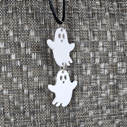 Double Ghosties Necklace