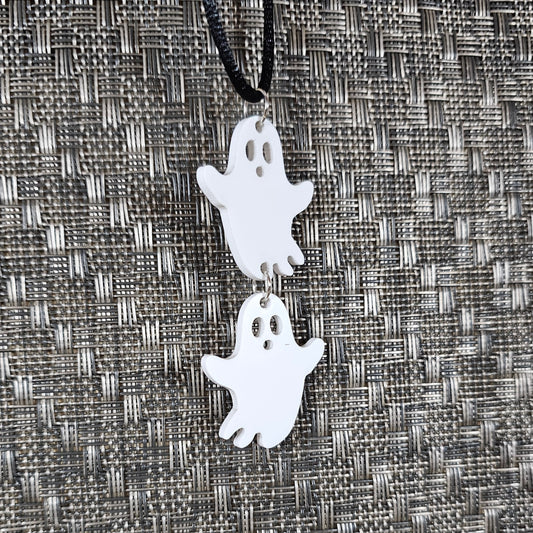 Double Ghosties Necklace