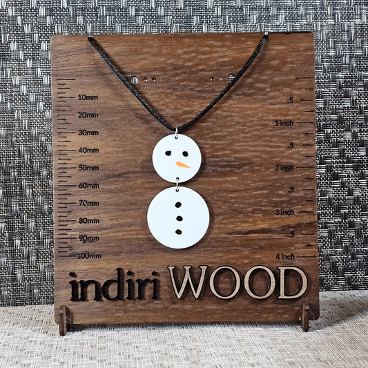 Snowman Necklace