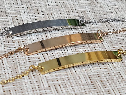 Plated Stainless Steel Bracelets