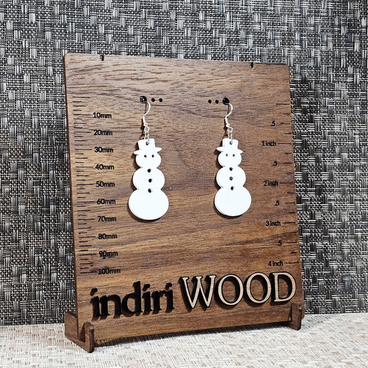 Snowman Earrings - 3 Styles