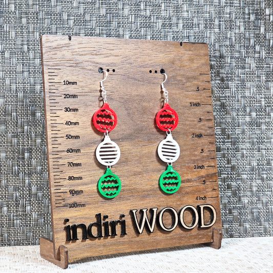 Christmas Ornament Earrings - 3 Styles