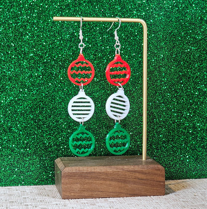 Christmas Ornament Earrings - 3 Styles