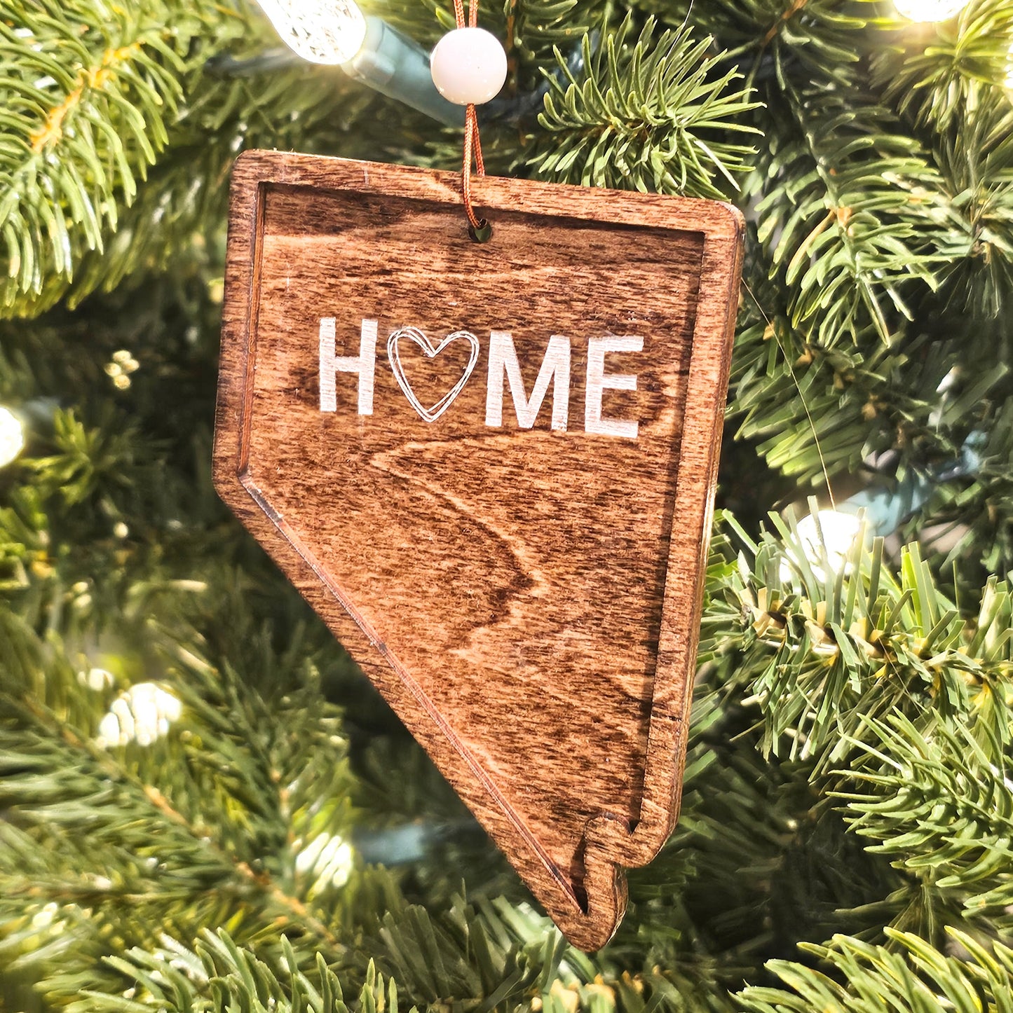 Nevada Home Ornament