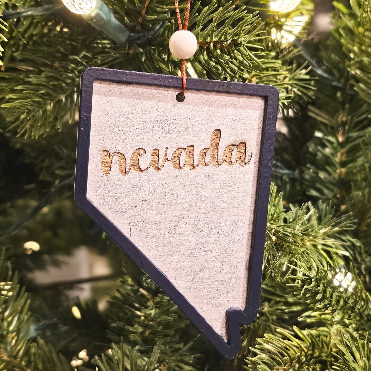 Nevada Silver State Ornament