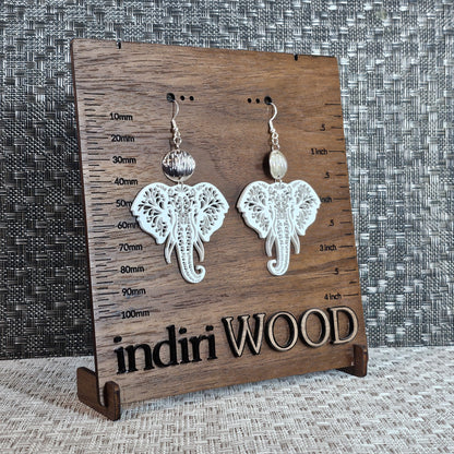 Lace Elephant Earrings