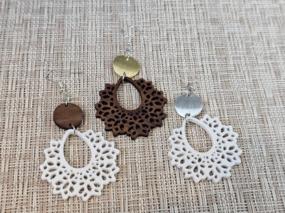 Doily Lace Earrings