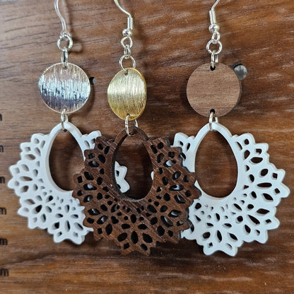 Doily Lace Earrings