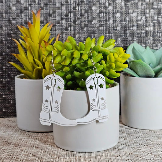 Cowboy Boots Earrings