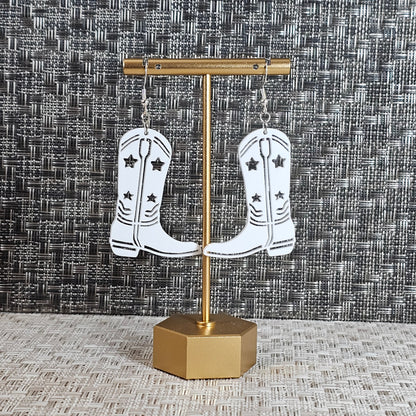 Cowboy Boots Earrings