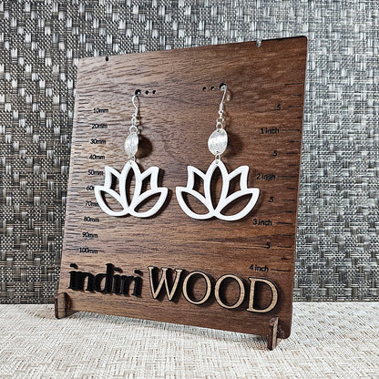 Lotus Flower Earrings