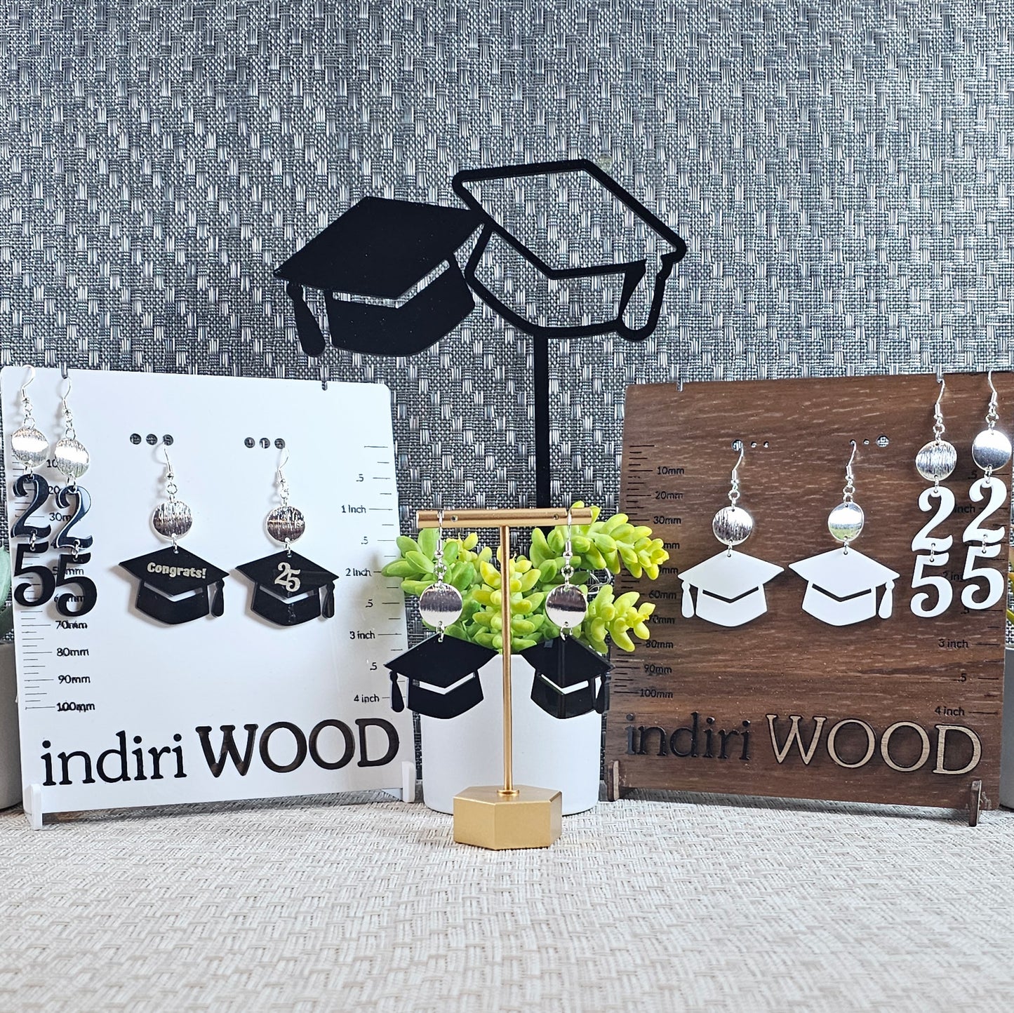 Year Numerical Earrings