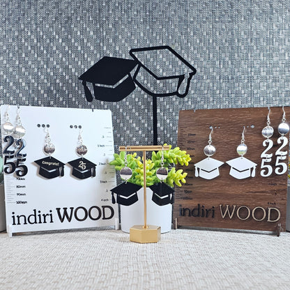 Year Numerical Earrings