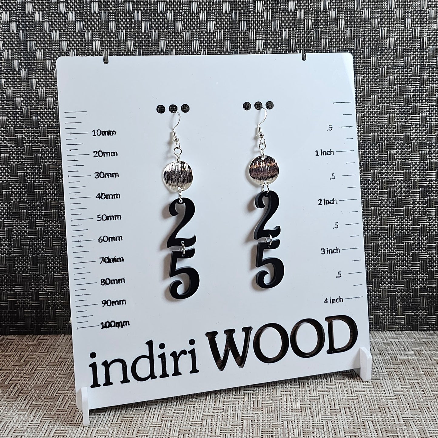 Year Numerical Earrings