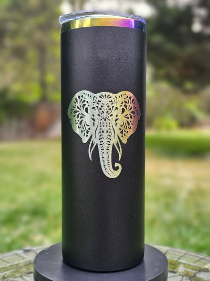 Elephant Skinny Tumbler
