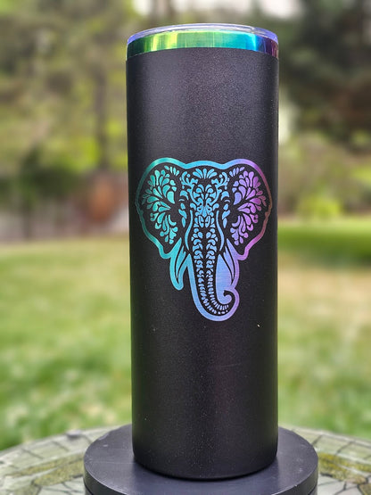 Elephant Skinny Tumbler