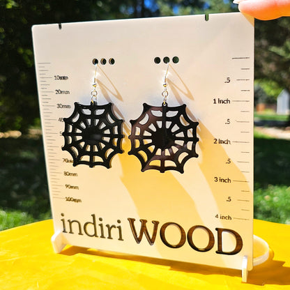 Caught in a Web Earrings