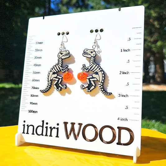 Dino Skeleton Earrings