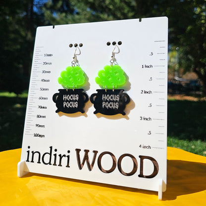 Witchy Cauldron Earrings