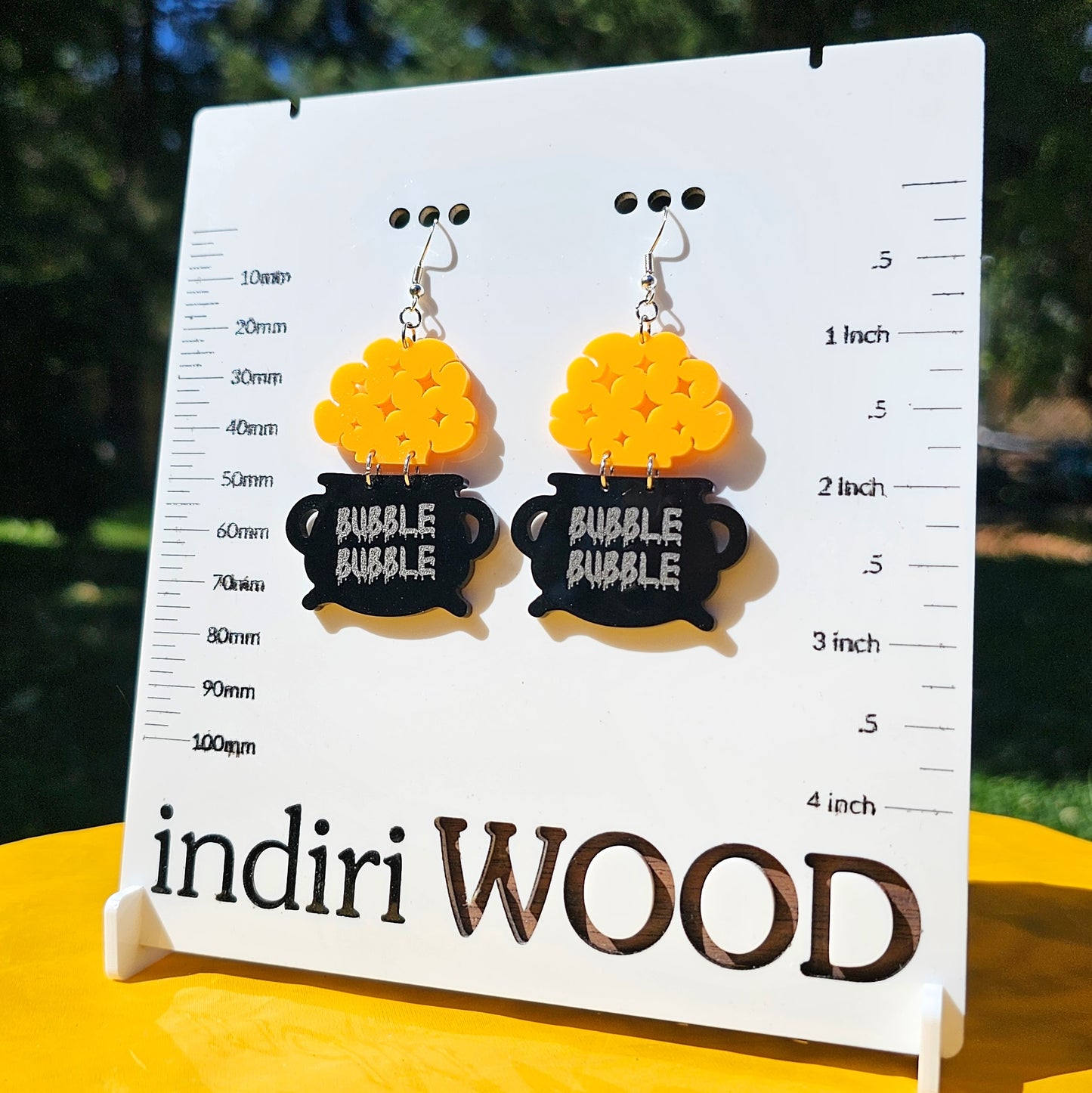 Witchy Cauldron Earrings