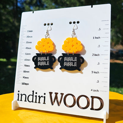 Witchy Cauldron Earrings