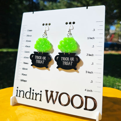 Witchy Cauldron Earrings