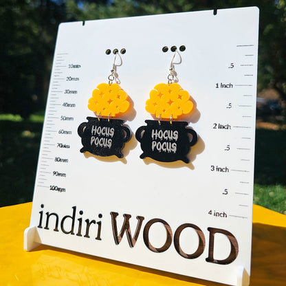 Witchy Cauldron Earrings