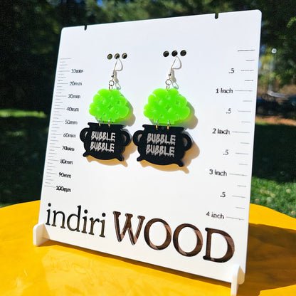 Witchy Cauldron Earrings