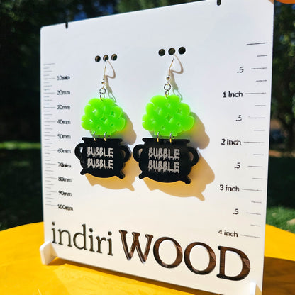 Witchy Cauldron Earrings