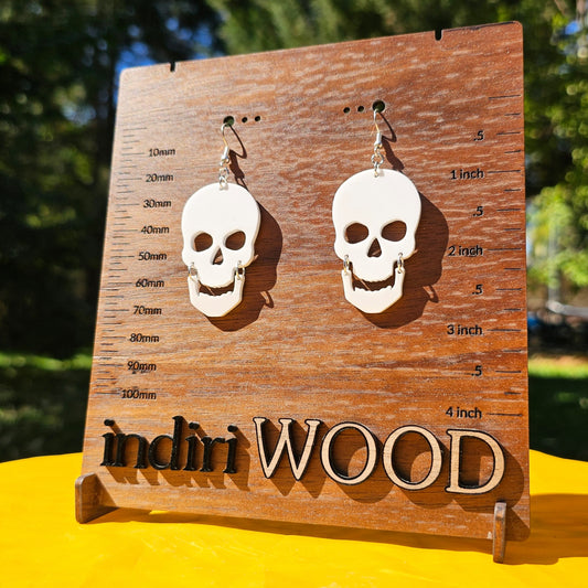 Hinged Skull Earrings