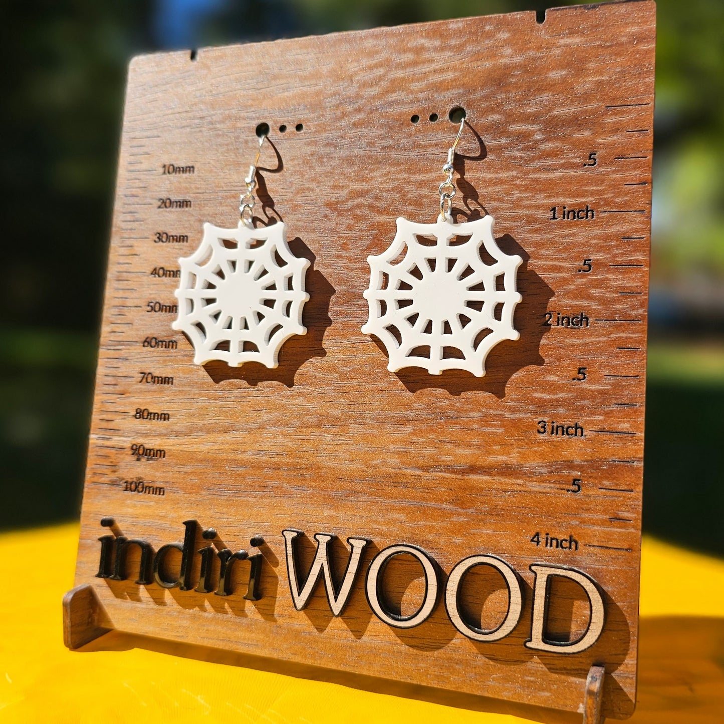 Caught in a Web Earrings