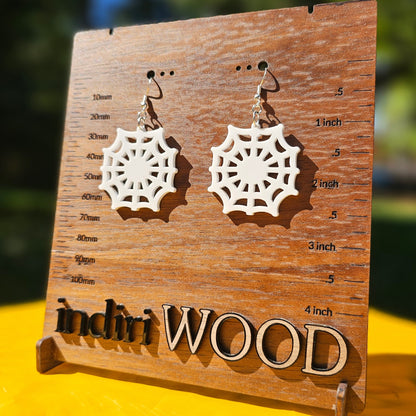 Caught in a Web Earrings