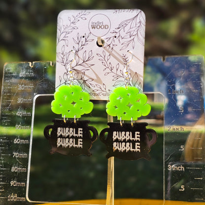 Witchy Cauldron Earrings