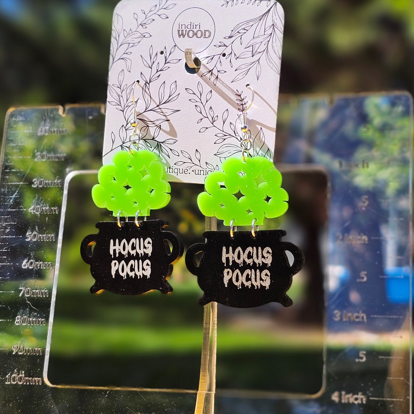 Witchy Cauldron Earrings