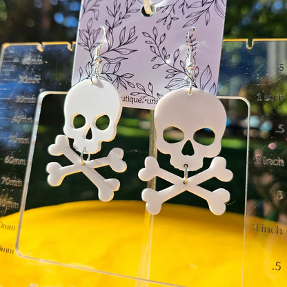 Skull and Crossbone Earrings